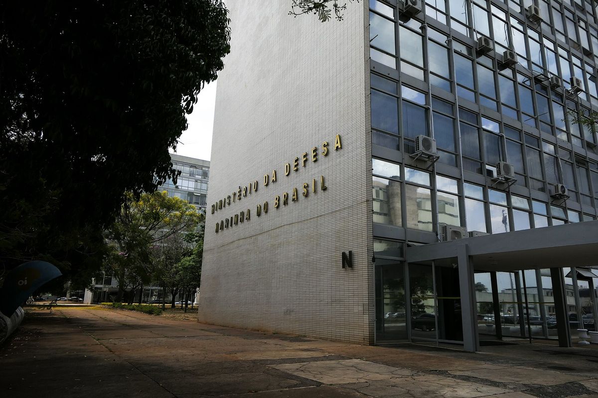 Sede do Ministério da Defesa, na Esplanada dos Ministérios