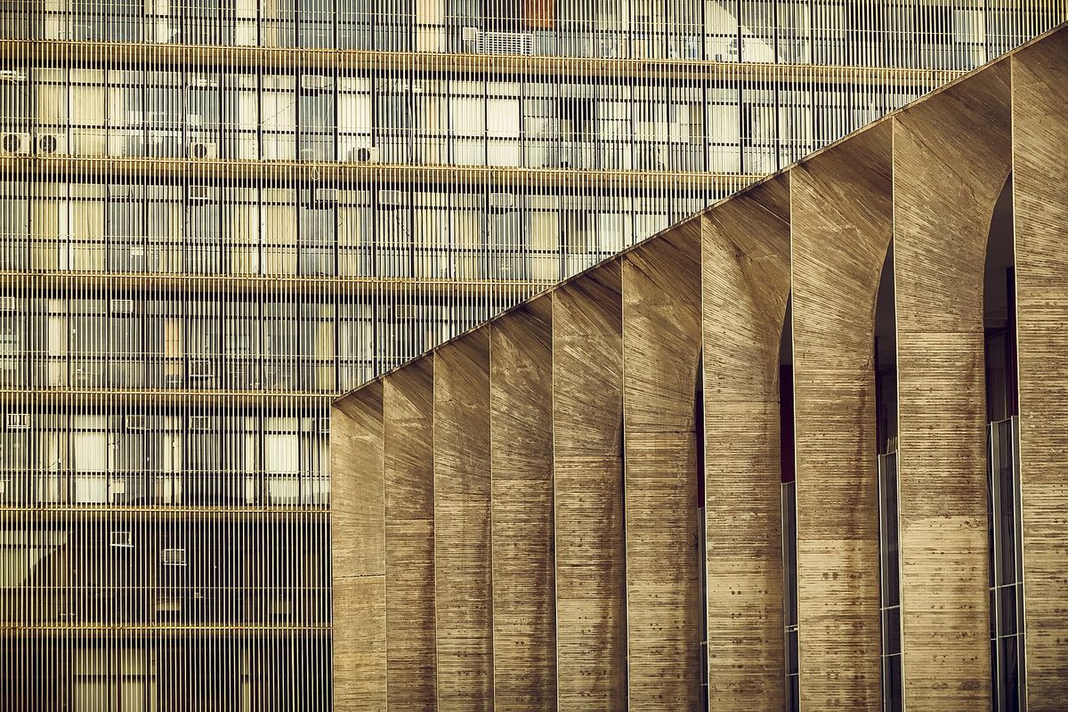 Fachada do Palácio do Itamaraty, em Brasília